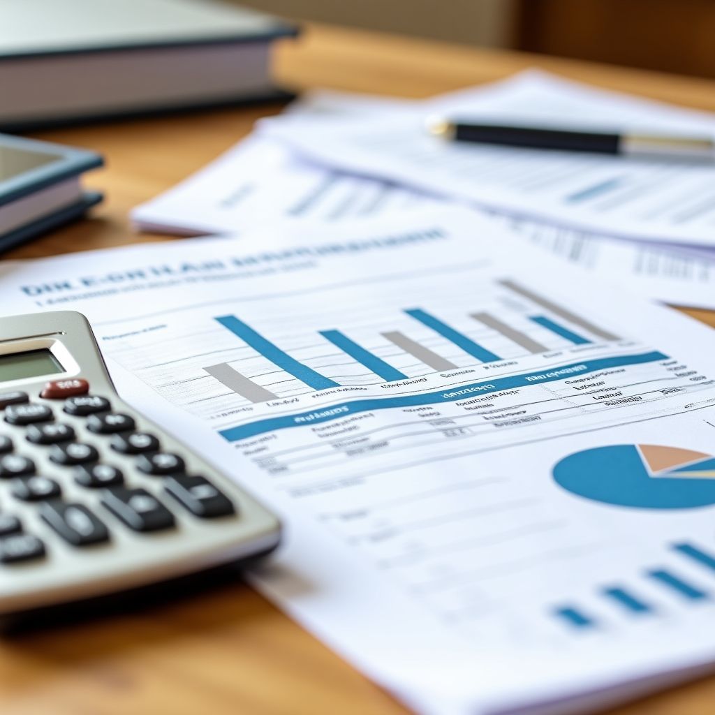 Documentos fiscales y calculadora